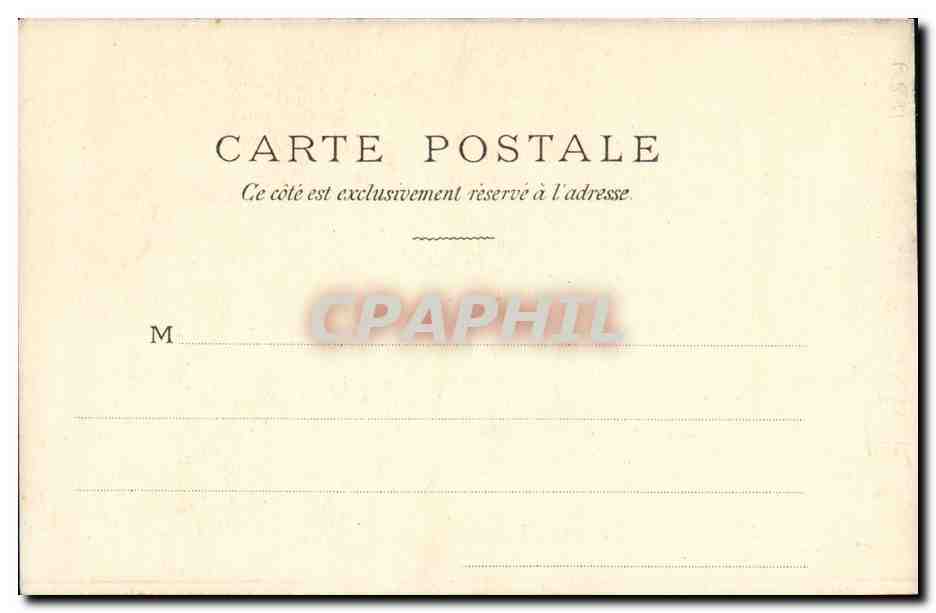 CPA Fantaisie Femme Marin — Rückseite