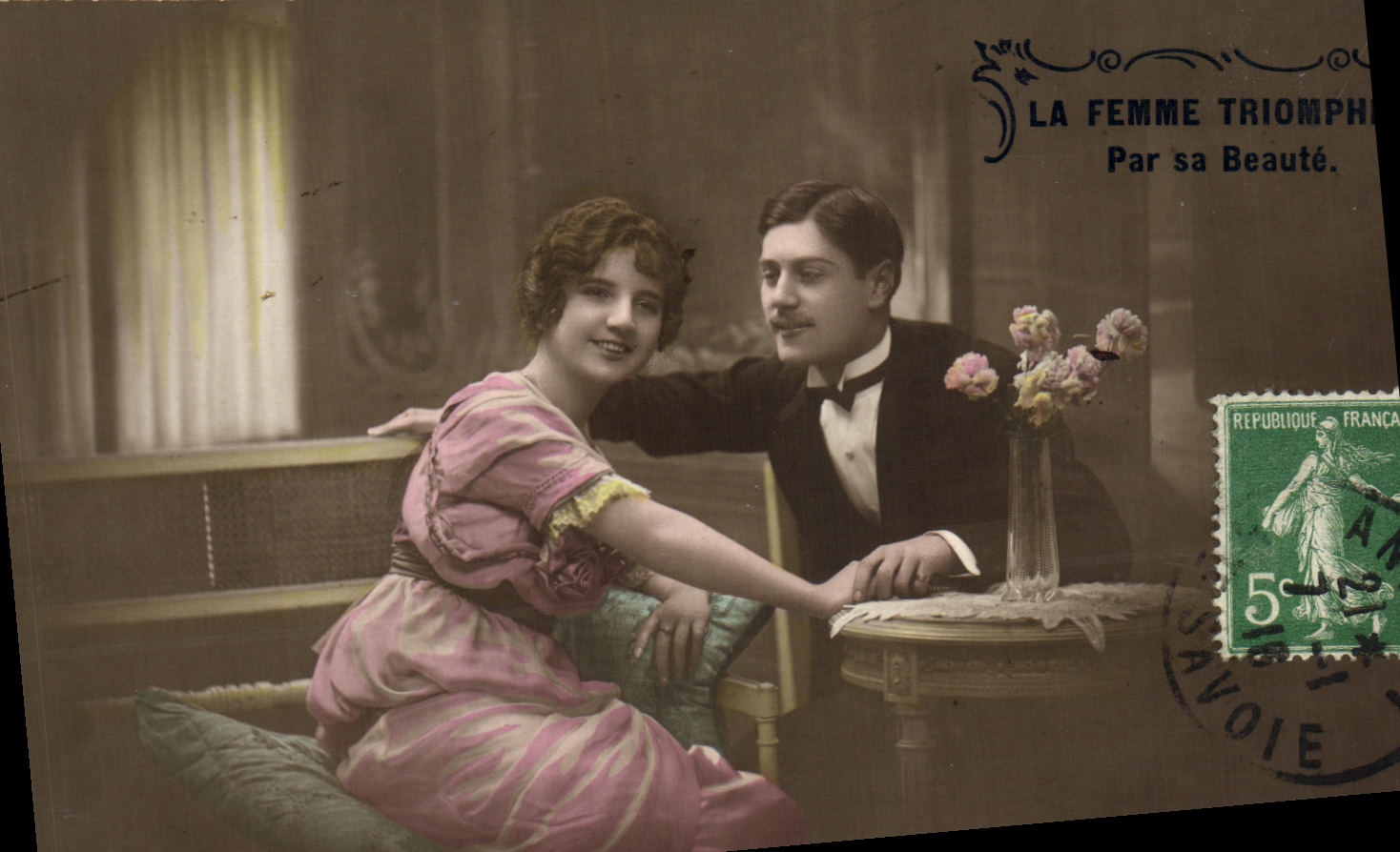 CPA Fantaisie Femme 