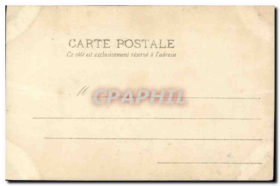 CPA Fantaisie Femme Careme de soeur Gudule  — Rückseite