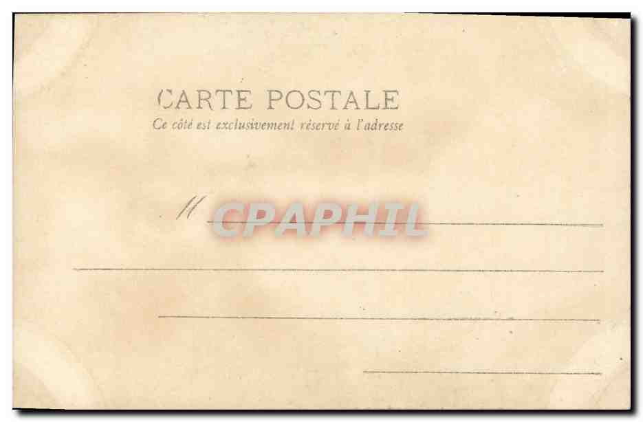 CPA Fantaisie Femme Careme de soeur Gudule  — Rückseite