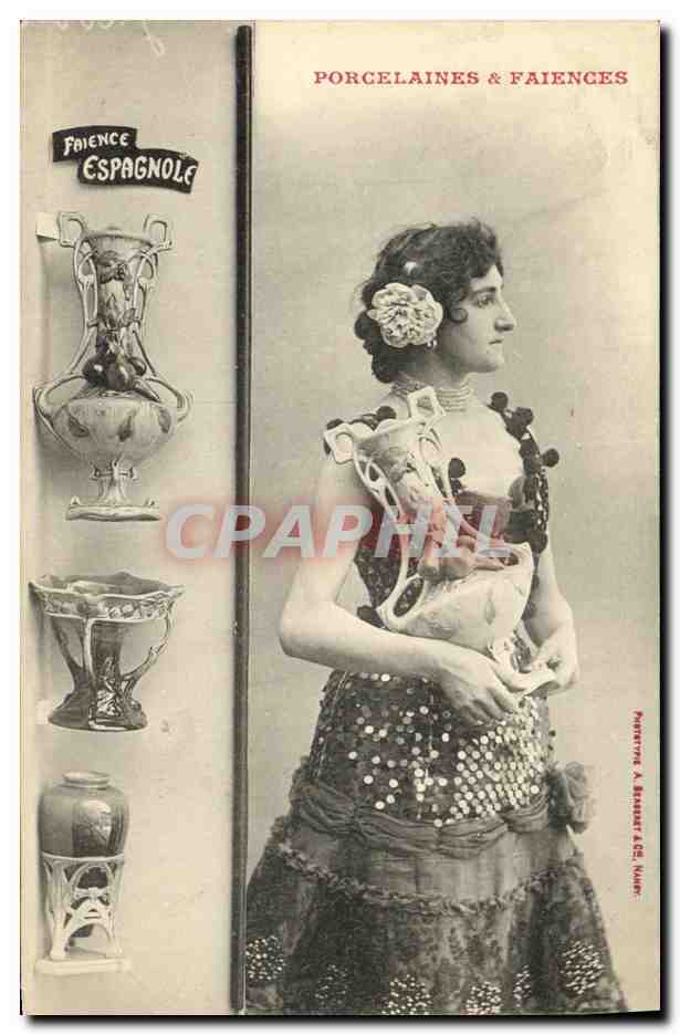 Porcelaine & Faïences — Spaanse faïence — Fototypie A. BERNET & Cie, Nîmes