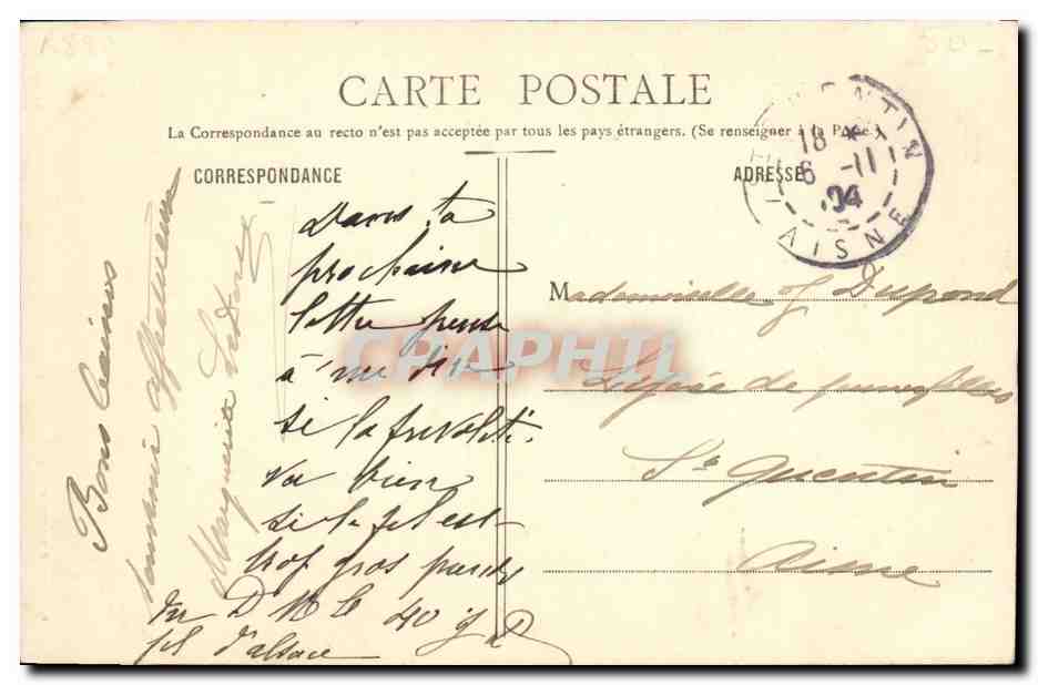 Porcelaines & Faïences à Rouen — Phototype A. Bergeret & Cie, Nandy — Reverso