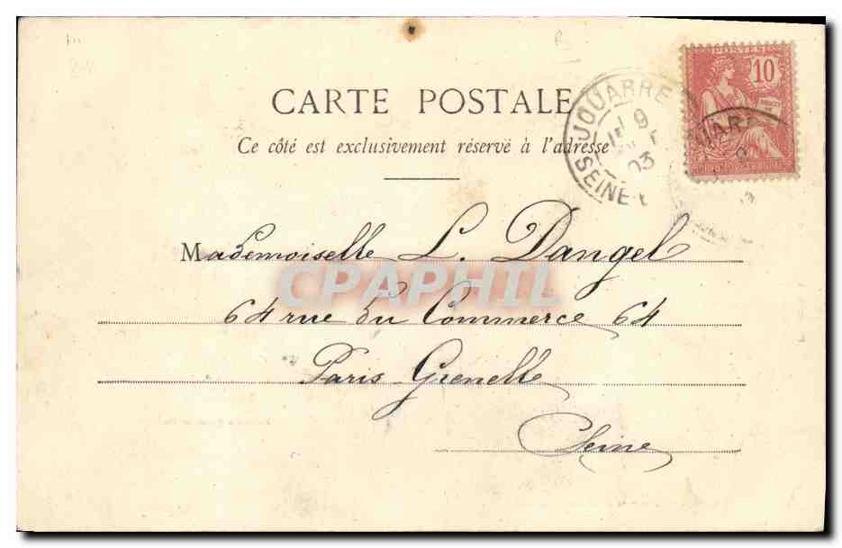 Nos Bébés au Téléphone — Phototype A. Bergeret et Cie, N° 103 — Reverso