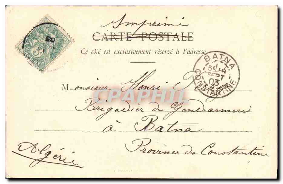 CPA Fantaisie Enfant Le petit chiffonnier  — Rückseite