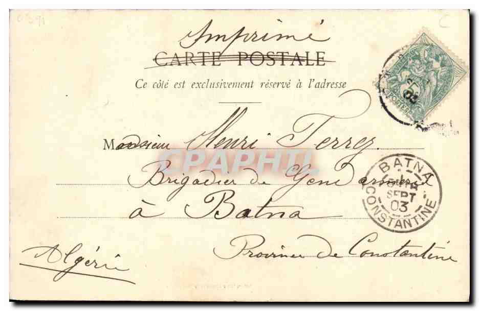 CPA Fantaisie Enfant Le petit chiffonnier  — Rückseite