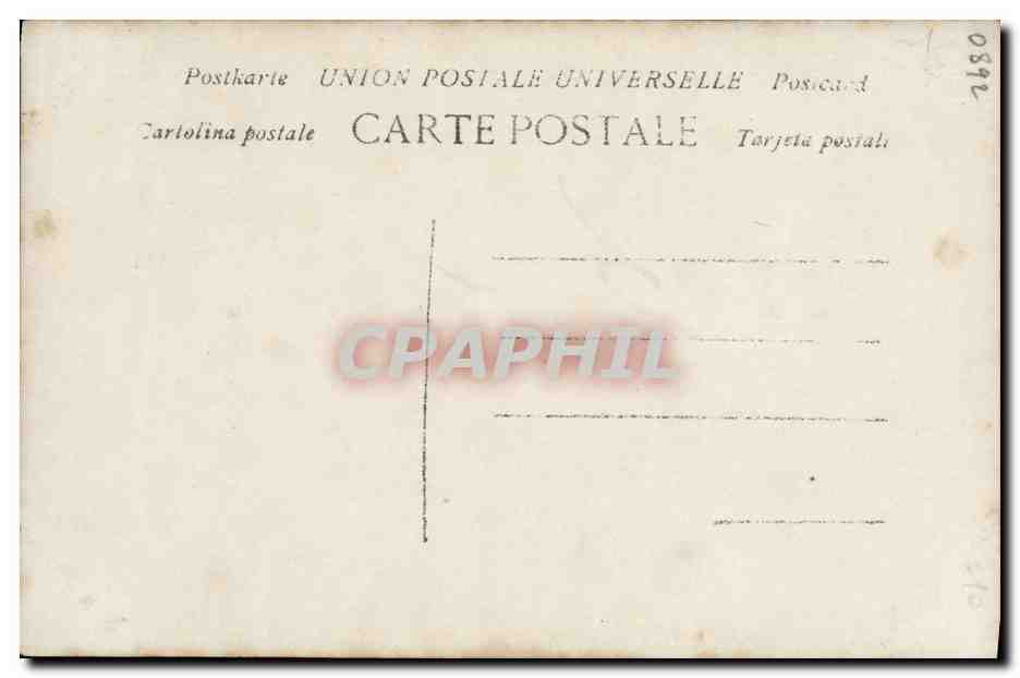CPM Andre Brule Le Bourgeon — Verso