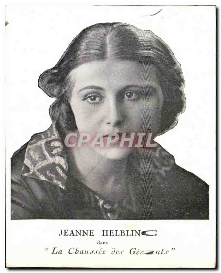 CPM Jeanne Helbling La chausse des geants