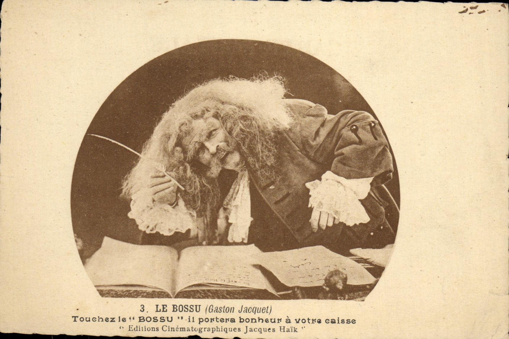CPM Cinema Gaston Jacques Le Bossu Jacques Haik