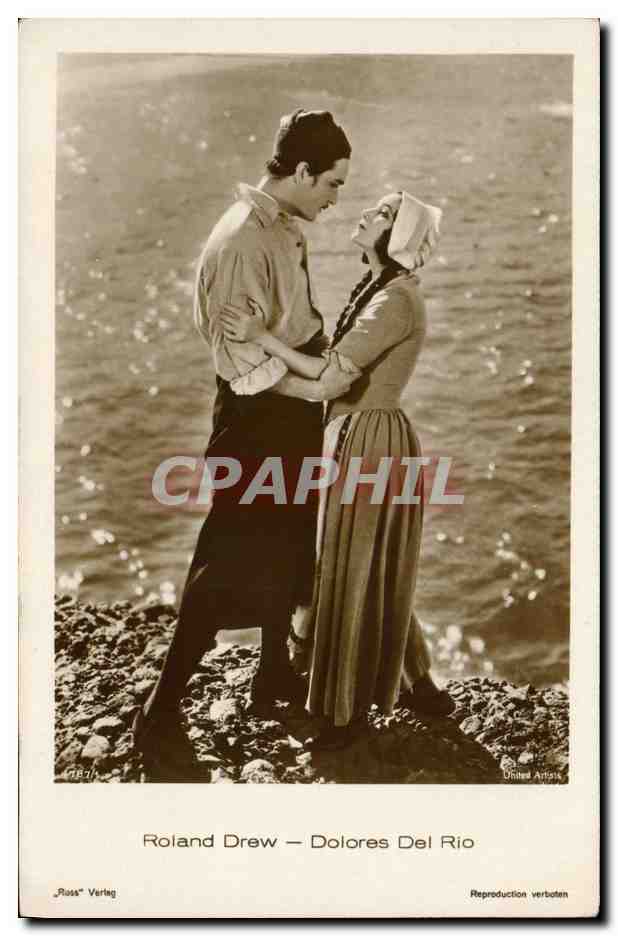 CPA Cinema Roland Drew Dolores Del Rio