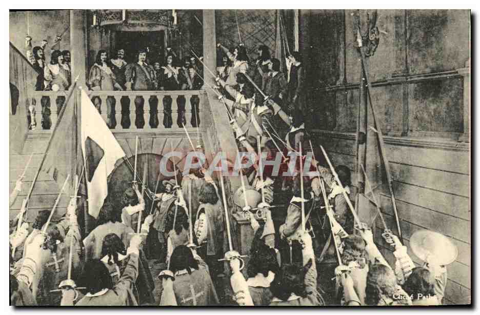 CPA Cinema Les Trois mousquetaires Alexandre Dumas 