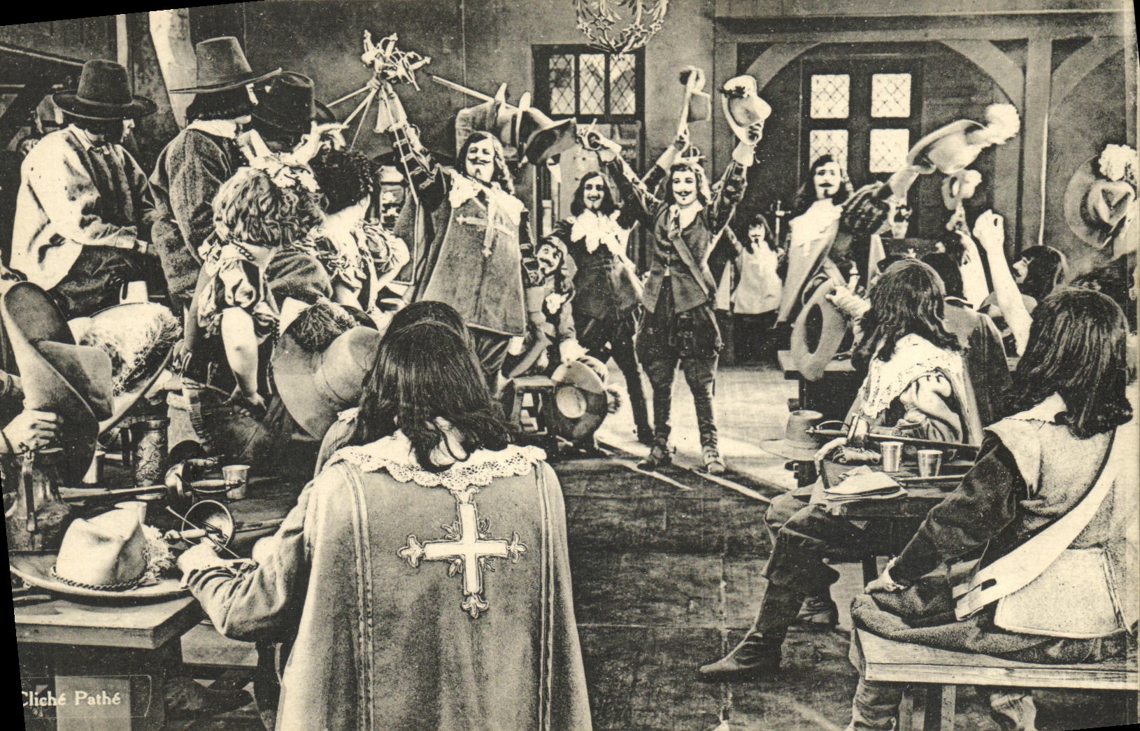 CPA Cinema Les Trois mousquetaires Alexandre Dumas 