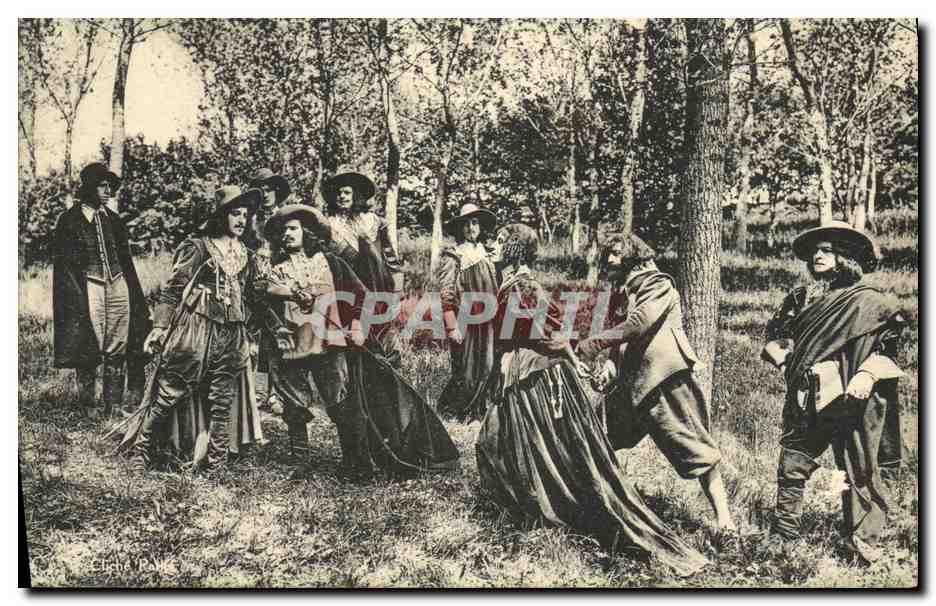 CPA Cinema Les Trois mousquetaires Alexandre Dumas 