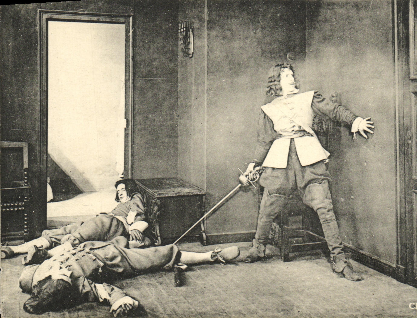 CPA Cinema Les Trois mousquetaires Alexandre Dumas 