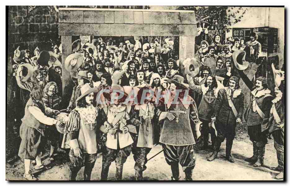 CPA Cinema Les Trois mousquetaires Alexandre Dumas 