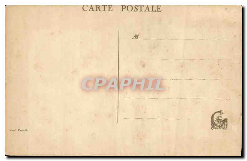 CPA Cinema Creste et Mathe dans le role de Judex et Roger de Tremeuse — Back