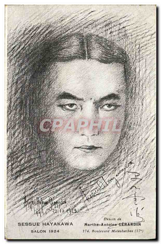 CPA Cinema Sessue Hayakawa Salon 1924 