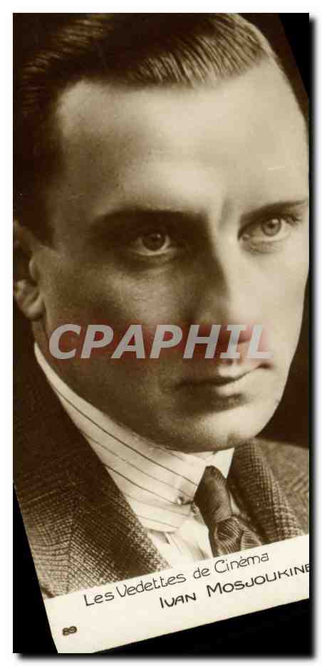 CPA Cinema Ivan Mosjoukine Film Albatros 