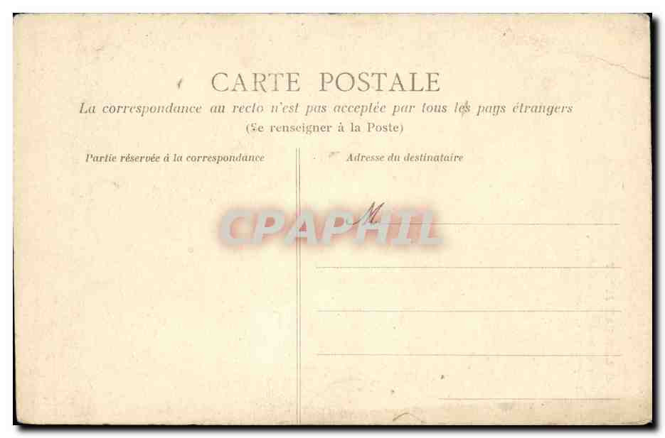 CPA Fantaisie Enfant L oiseau mort  — Rückseite