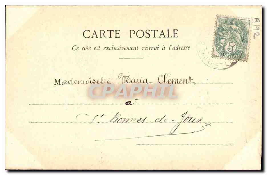 CPA Fantaisie Enfant La bohemienne Gitane — Verso