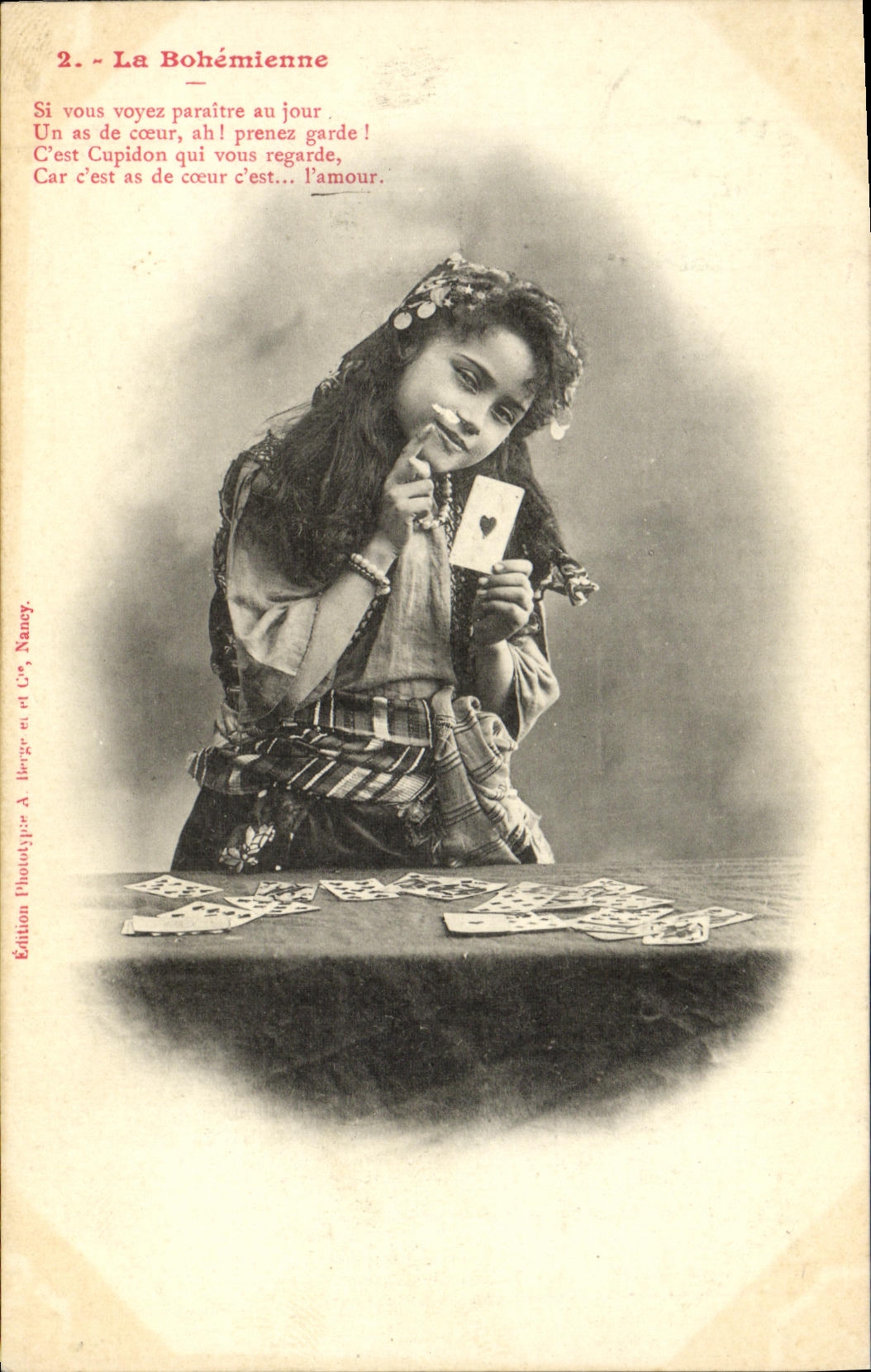 CPA Fantaisie Enfant La bohemienne Gitane