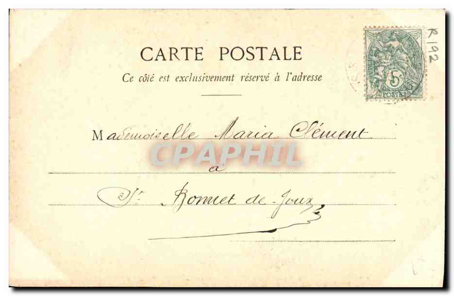 CPA Fantaisie Enfant La bohemienne Gitane — Rückseite