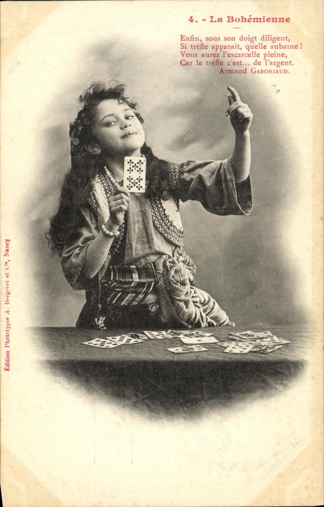 CPA Fantaisie Enfant La bohemienne Gitane