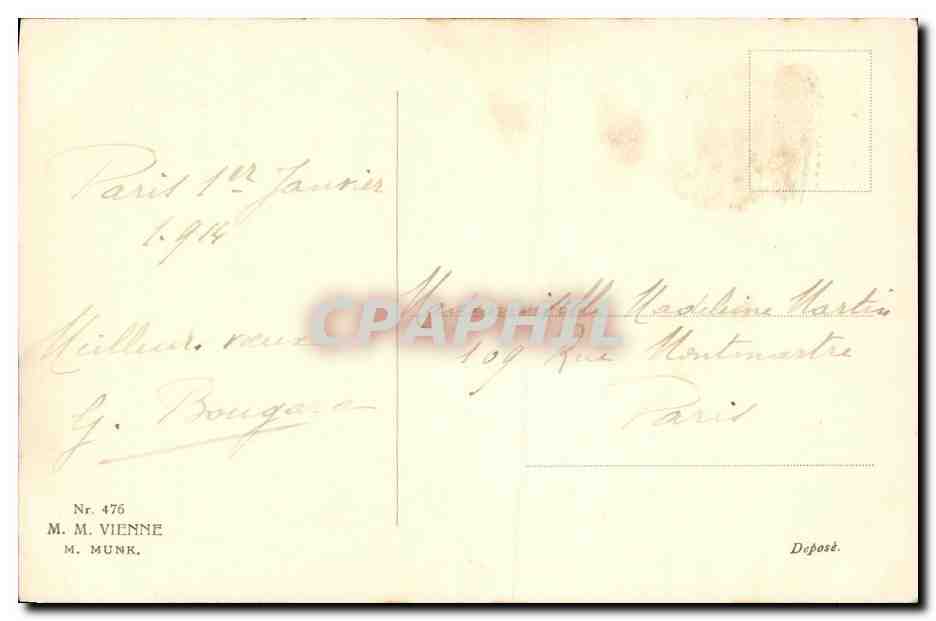 CPA Fantaisie Enfant — Verso