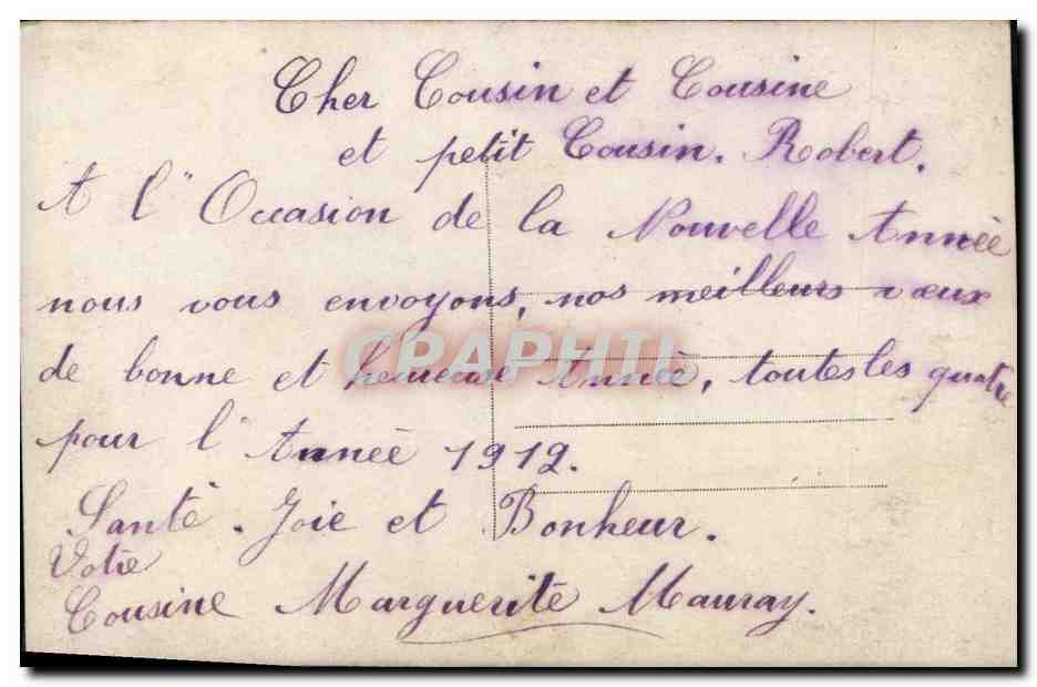 CPA Fantaisie Enfant  — Rückseite