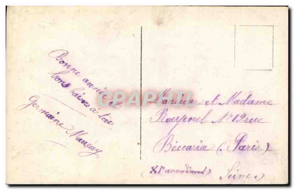 CPA Fantaisie Enfant  — Verso