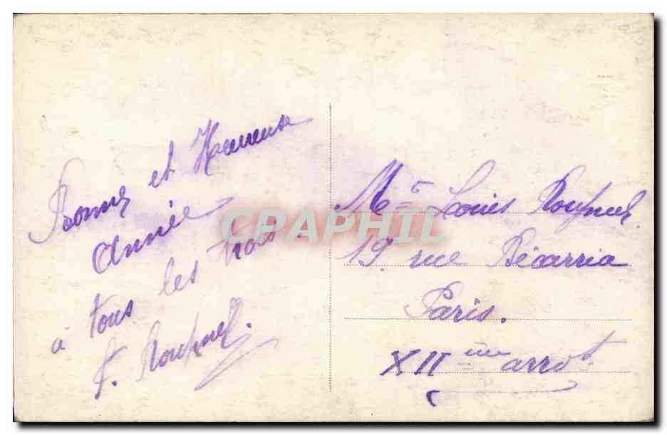 CPA Fantaisie Enfant  — Verso