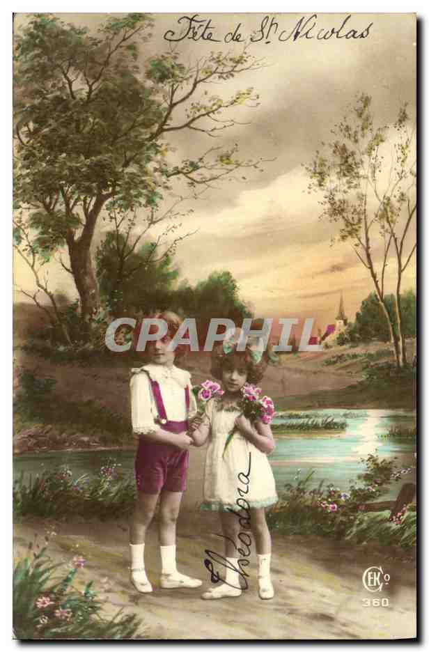 CPA Fantaisie Enfants