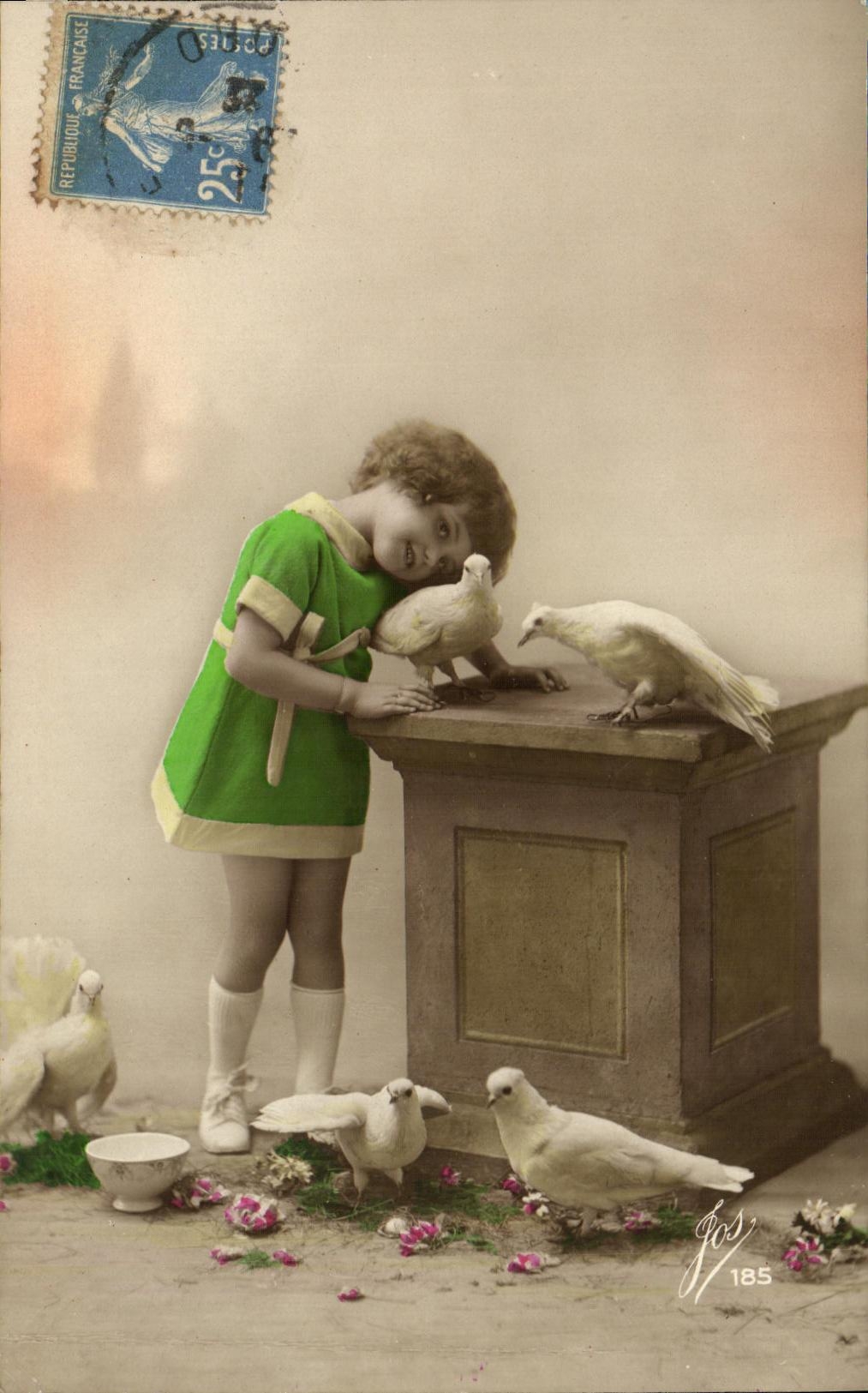 CPA Fantaisie Enfant Colombes
