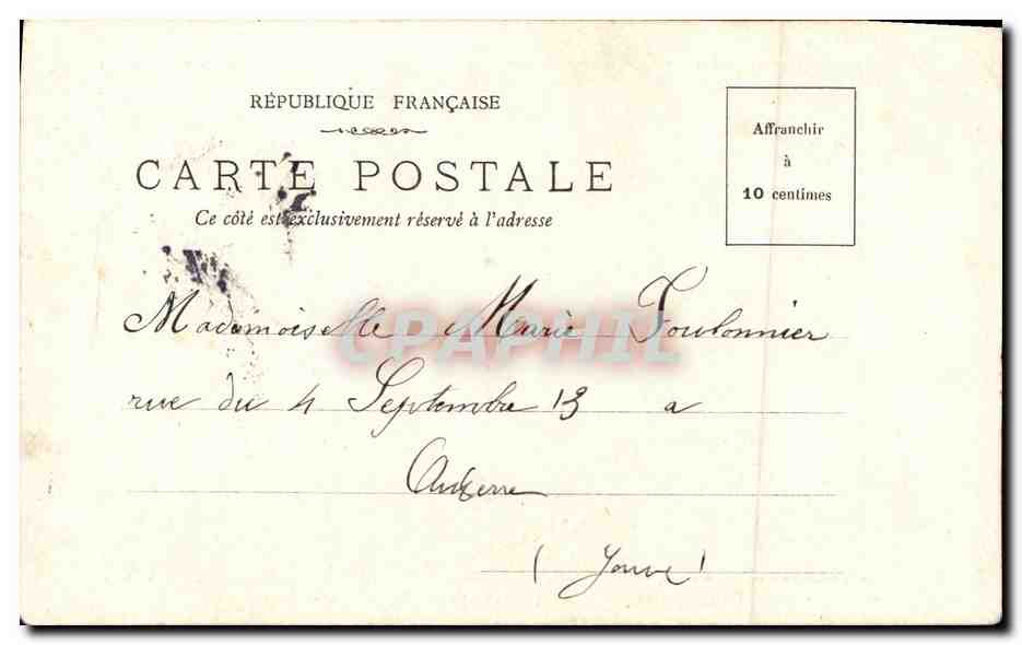 CPA Fantaisie Enfant  — Verso