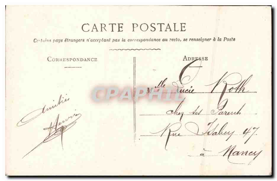 CPA Fantaisie Enfant  — Rückseite
