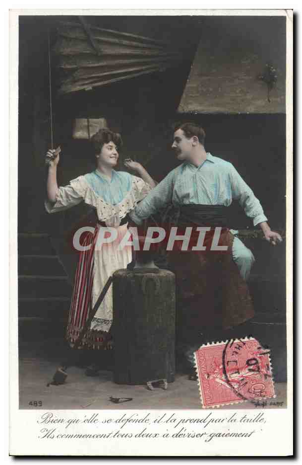 Jeux de couple — scène humoristique — éditeur anonyme, n° 483
