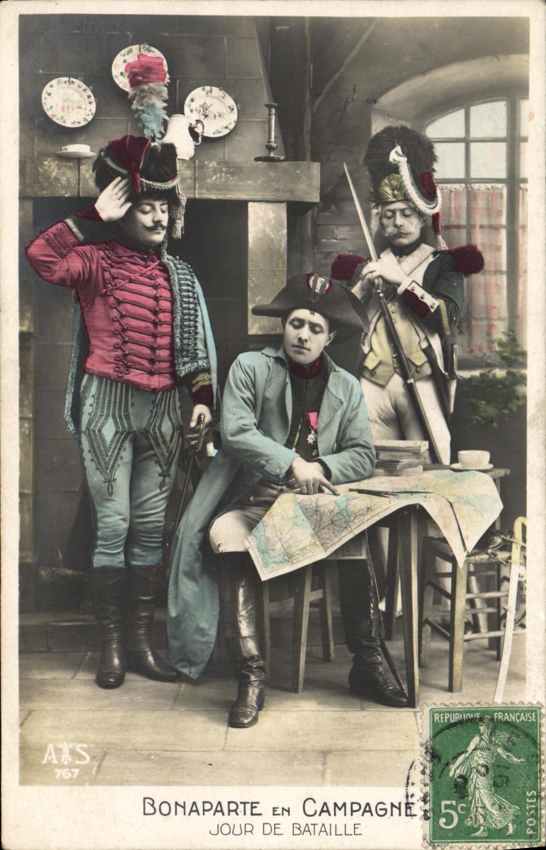 Bonaparte in der Schlacht — Tag des Kampfes — ATS 767