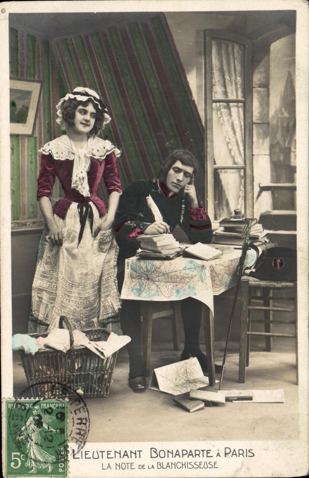 Leutnant Bonaparte in Paris — Der Brief der Wäscherin — Verlag: L'Équipe Française, Nr. 19