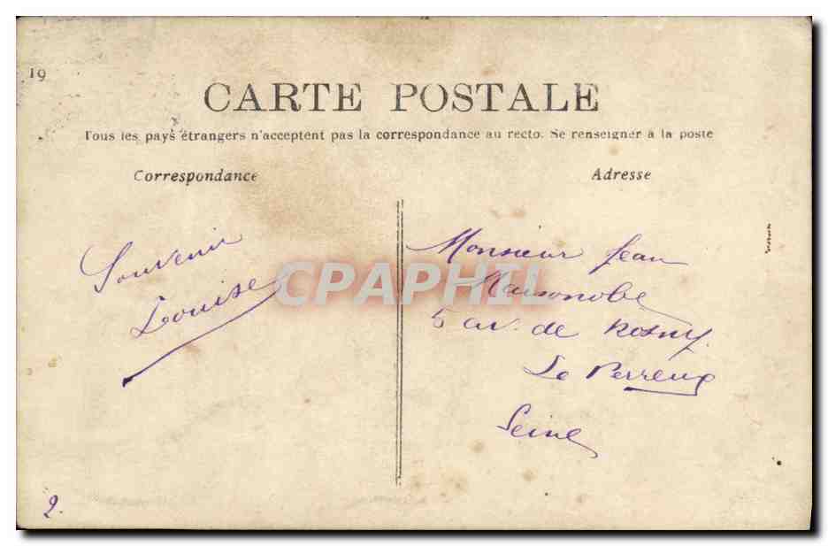 Bonaparte à Brienne — Un problème de fortification — Éditeur non visible — Rückseite