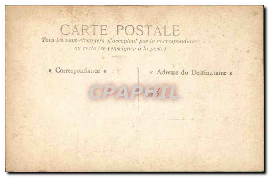 CPA Fantaisie Enfants Poisson 1er Avril — Back