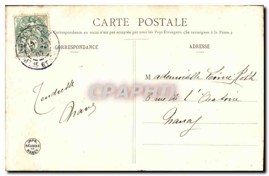 La Source d'Amour — Édition Bergeret, n°4 — Verso