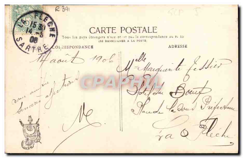 CPA Fantaisie Enfant Les confitures  — Rückseite
