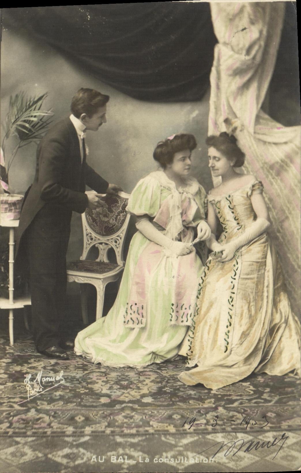 Au Bal — La consultation — H. Manuel, Paris, n°1423