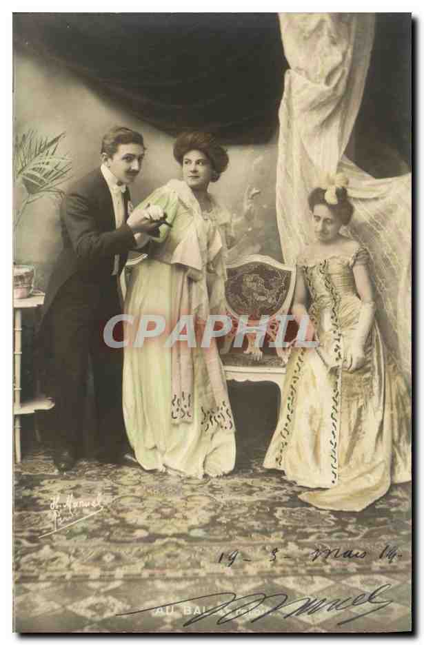Au Bal — scène de bal — H. Hanusch, n°19-3