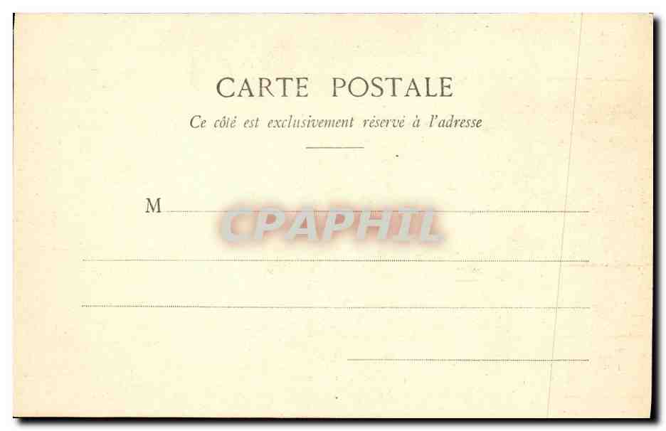 CPA Administration generale de l assistance publique Paris Salle du Conseil de Surveillance — Rückseite