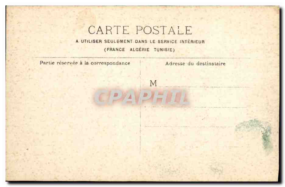 Femme dans un décor floral — texte imprimé et manuscrit — éditeur L. D. (signature visible) — n° de série 2 — Verso