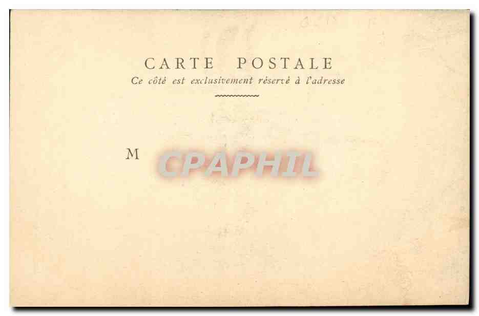 CPA Fantaisie Enfant La mendiante du Pantheon Paris — Verso