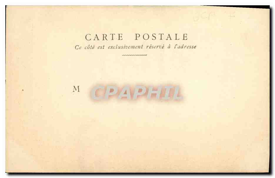 CPA Fantaisie Enfant La mendiante du Pantheon Paris — Verso