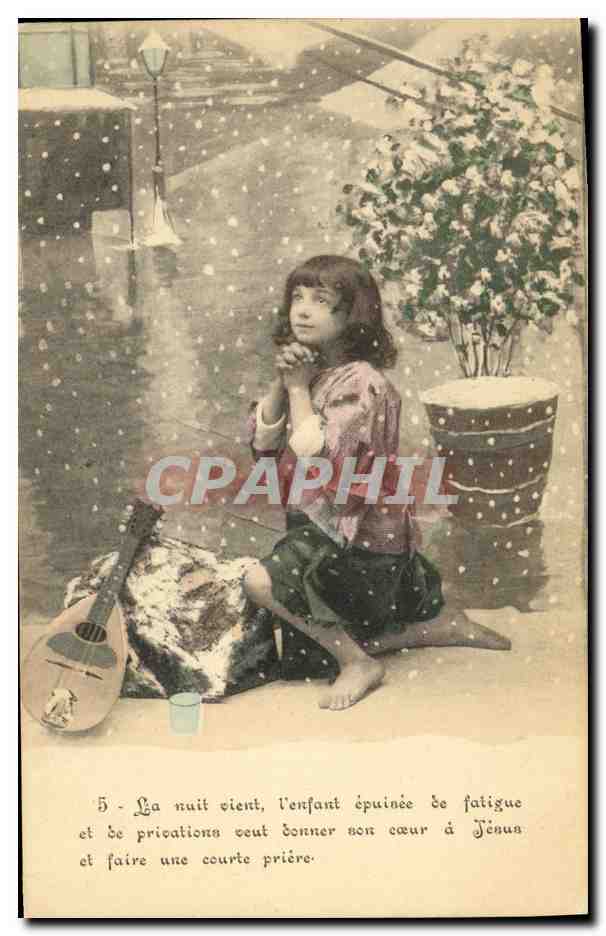 CPA Fantaisie Enfant La mendiante du Pantheon Paris
