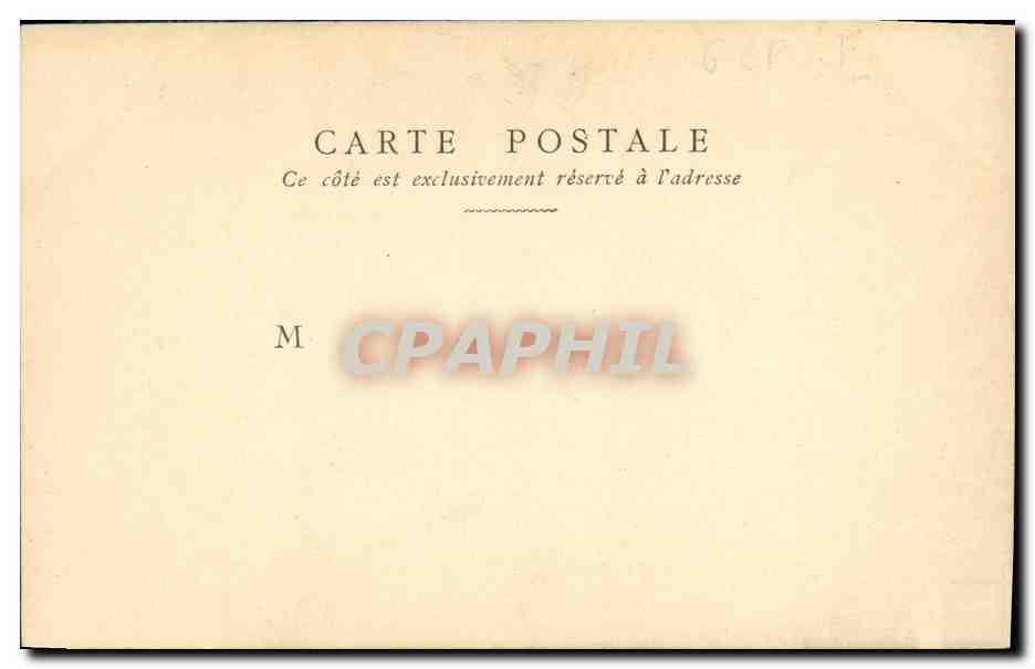 CPA Fantaisie Enfant La mendiante du Pantheon Paris — Verso