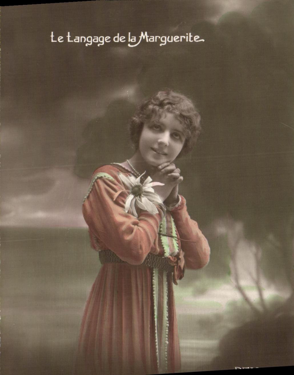 CPA Fantaisie Femme 
